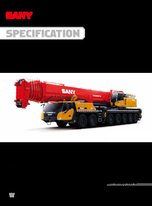 Кранове за всякакви терени Sany SAC6000T7-8