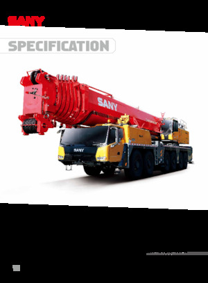 Кранове за всякакви терени Sany SAC6000T8-8