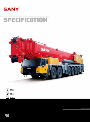 Кранове за всякакви терени Sany SAC8000C7-8