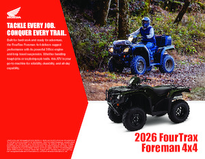 Автомобили за всякакви терени (ATV) и мотори на четири колела Honda FourTrax Foreman 4x4