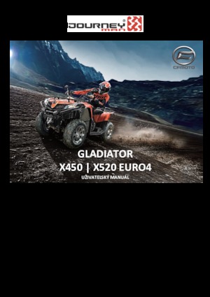 Автомобили за всякакви терени (ATV) и мотори на четири колела CFMOTO Gladiator X520 