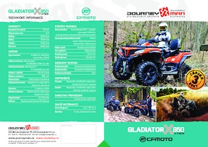Автомобили за всякакви терени (ATV) и мотори на четири колела CFMOTO Gladiator X850 