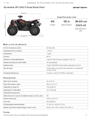 Автомобили за всякакви терени (ATV) и мотори на четири колела Polaris Scrambler XP 1000 S