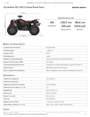 Автомобили за всякакви терени (ATV) и мотори на четири колела Polaris Scrambler XP 1000 S