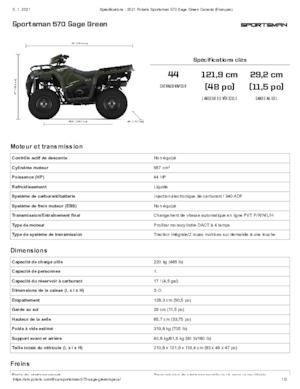 Автомобили за всякакви терени (ATV) и мотори на четири колела Polaris Sportsman 570