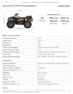 Автомобили за всякакви терени (ATV) и мотори на четири колела Polaris Sportsman XP 1000 S
