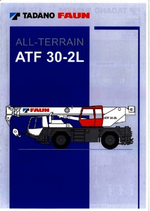 Кранове за всякакви терени Tadano ATF 30-2 L (4x4x4)