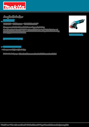 Ъглошлайфи Makita 9554HN