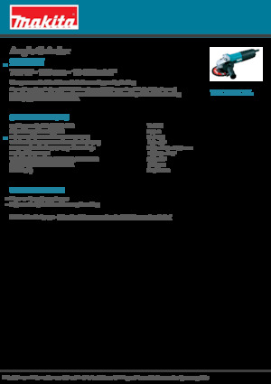 Ъглошлайфи Makita 9555HN