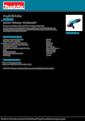 Ъглошлайфи Makita 9556HP