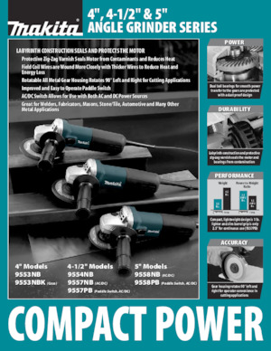 Ъглошлайфи Makita 9556PB