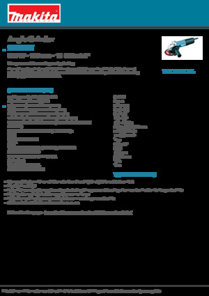 Ъглошлайфи Makita 9558HN