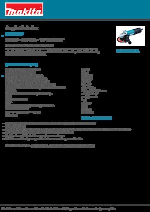 Ъглошлайфи Makita 9558HP