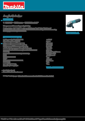 Ъглошлайфи Makita 9564PZ
