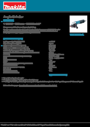 Ъглошлайфи Makita 9565PZ