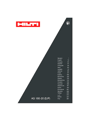 Ъглошлайфи Hilti AG 180-P