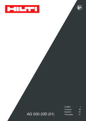 Ъглошлайфи Hilti AG 500-20D