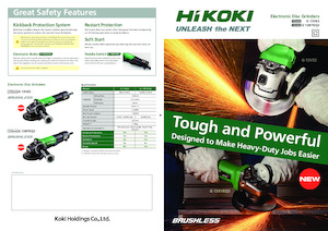 Ъглошлайфи HiKOKI G13BYEQ2