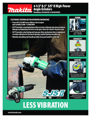 Ъглошлайфи Makita GA4542C