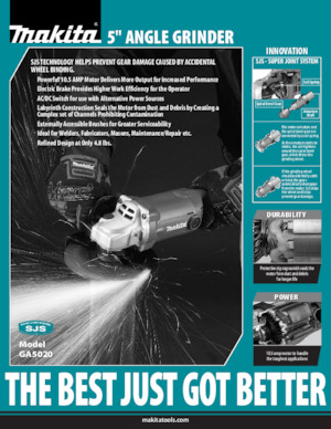 Ъглошлайфи Makita GA5020
