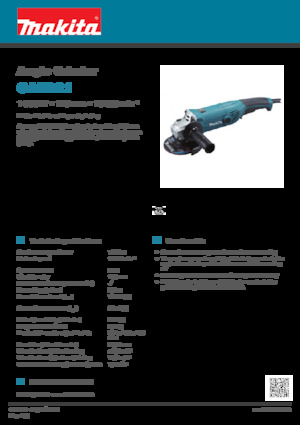 Ъглошлайфи Makita GA5021