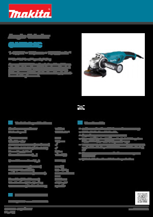 Ъглошлайфи Makita GA5021C