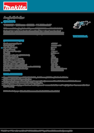 Ъглошлайфи Makita GA5094