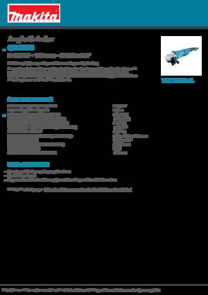 Ъглошлайфи Makita GA7030