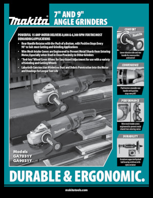 Ъглошлайфи Makita GA9031Y