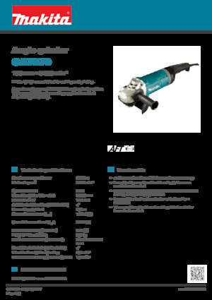 Ъглошлайфи Makita GA7070