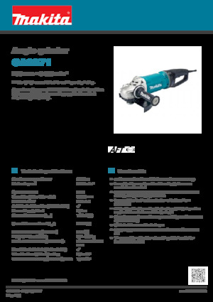 Ъглошлайфи Makita GA9071