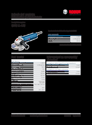 Ъглошлайфи Bosch GWS 11-125