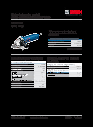 Ъглошлайфи Bosch GWS 1400