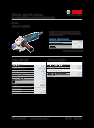 Ъглошлайфи Bosch GWS 17-125 CIE