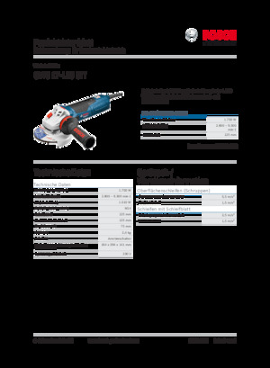Ъглошлайфи Bosch GWS 17-125 CIT