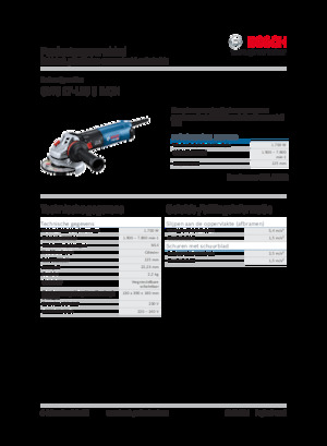 Ъглошлайфи Bosch GWS 17-125 S INOX
