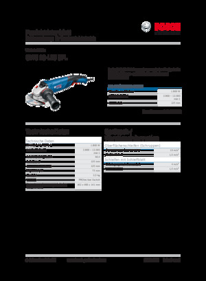 Ъглошлайфи Bosch GWS 18-125 SPL