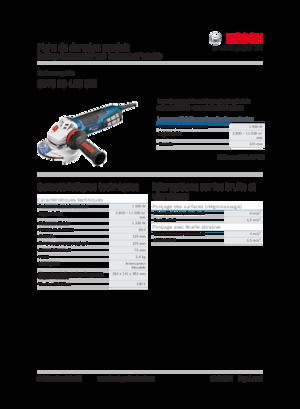 Ъглошлайфи Bosch GWS 19-125 CIE