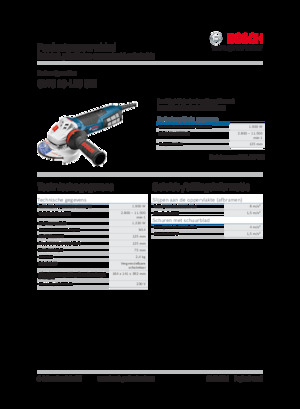 Ъглошлайфи Bosch GWS 19-125 CIE