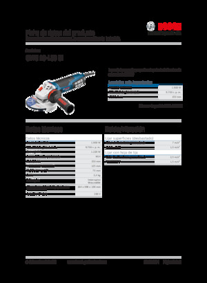 Ъглошлайфи Bosch GWS 19-150 CI