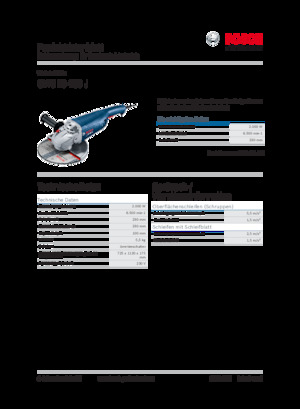 Ъглошлайфи Bosch GWS 20-230 J