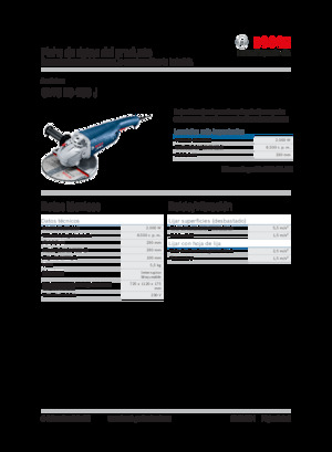 Ъглошлайфи Bosch GWS 20-230 J