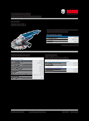 Ъглошлайфи Bosch GWS 22-180 J