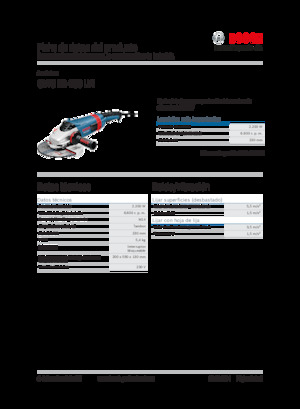 Ъглошлайфи Bosch GWS 22-230 LVI
