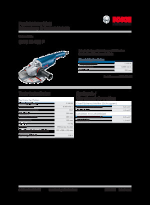 Ъглошлайфи Bosch GWS 22-230 P