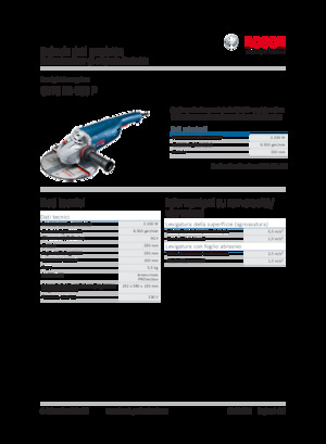 Ъглошлайфи Bosch GWS 22-230 P