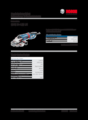 Ъглошлайфи Bosch GWS 24-180 LVI