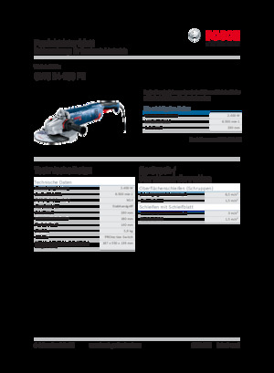 Ъглошлайфи Bosch GWS 24-230 PZ