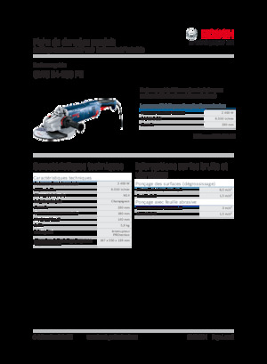 Ъглошлайфи Bosch GWS 24-230 PZ
