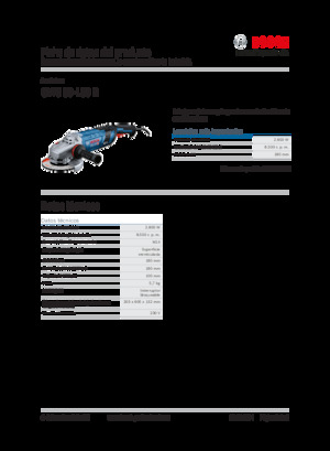 Ъглошлайфи Bosch GWS 30-180 B